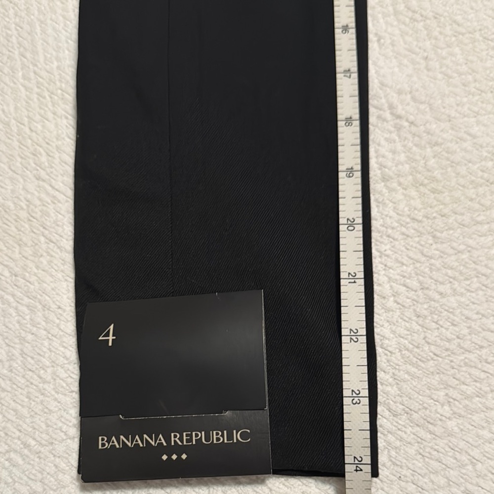 Banana Republic- CLASSIC SUIT BLAZER/Wms size: 4/ Black/ Semi-fitted/ NEW w/ tag - Picture 11 of 15